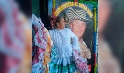 Eloísa Núñez junto a su esposo Bernardo Guzmán.