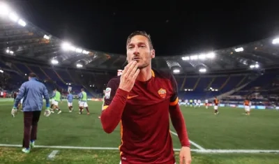 Francesco Totti, exjugador de la Roma.