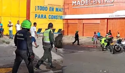 Momentos del enfrentamiento. 