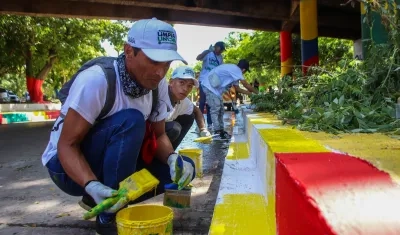 Jornada de recuperación de los espacios.