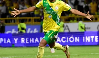 Mateo Castillo marcó el segundo gol del Cartagena. 
