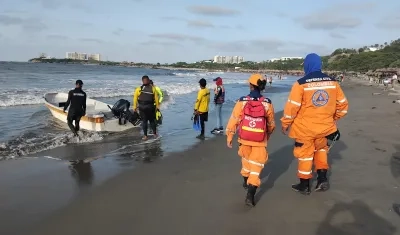 Playas de Salgar, en Puerto Colombia. 