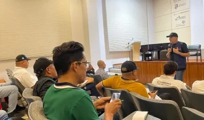 Aspecto de la socialización del Sisbén en Barranquilla. 