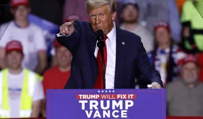 El candidato republicano Donald Trump aspira a regresar a la Casa Blanca.