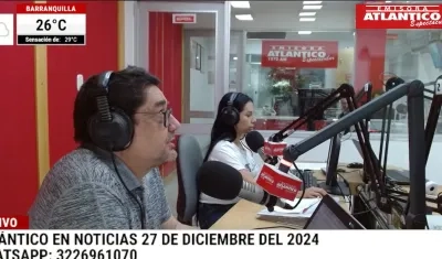 Transmisión de Atlántico en Noticias.