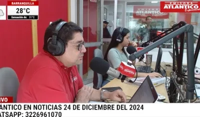 Transmisión de Atlántico en Noticias.