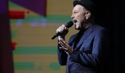 El cantante panameño Rubén Blades.