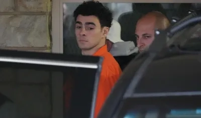 Luigi Mangione en poder de las autoridades.