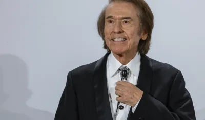 El cantante Raphael.