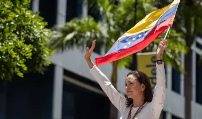 La líder opositora venezolana, María Corina Machado.