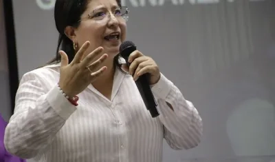 Alcira Sandoval Ibáñez, alcaldesa de Soledad.