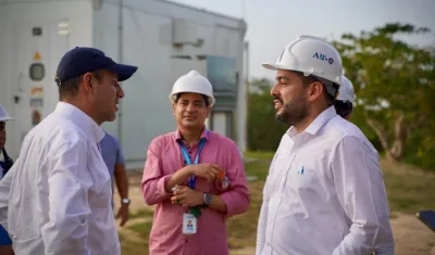 Edwin Palma, agente interventor de Air-e. 