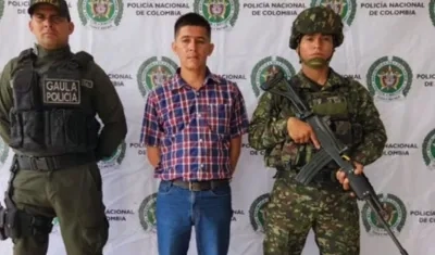 Samir Suárez, alias 'Pájaro'. 