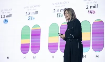 Adriana Guillén Arango, presidente ejecutiva de Asocajas.