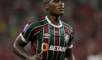 El colombiano Jhon Arias.