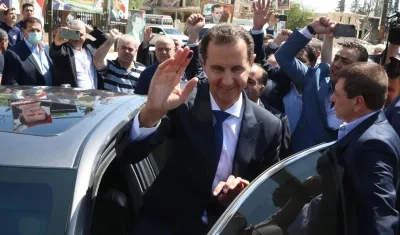 El depuesto Presidente sirio, Bachar al Asad.