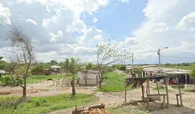 Barrio La Primavera, donde fue hallado el cuerpo decapitado. 