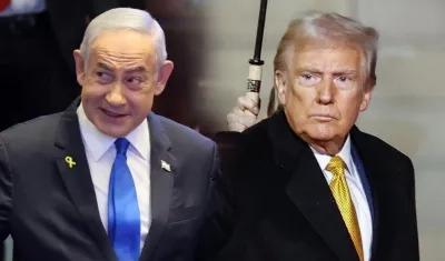 Benjamín Netanyahu / Donald Trump. 