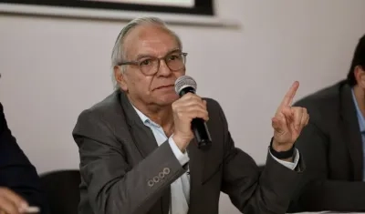 El Ministro de Hacienda, Ricardo Bonilla.