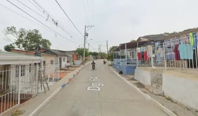 Imagen del barrio El Bosque.