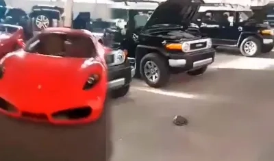 La colección de carros alta gama del expresidente de Siria.