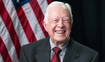 El expresidente de Estados Unidos, Jimmy Carter.