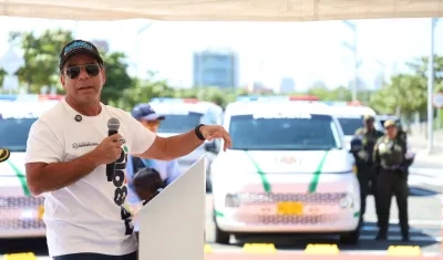 El Alcalde de Barranquilla, Alex Char.