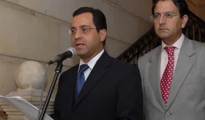 César Mauricio Velásquez Ossa y Edmundo del Castillo Restrepo.