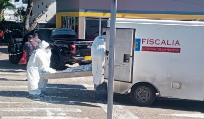 Crimen en el barrio Las Delicias.