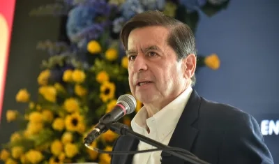 Juan Fernando Cristo, Ministro del Interior.