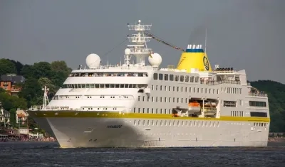 El MS Hamburg atracará a las 8:30 a.m. en el Puerto de Barranquilla.