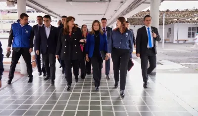 Equipo de la Defensoría del Pueblo.