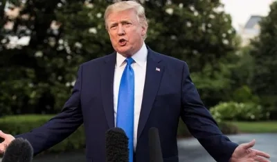 El Presidente electo de Estados Unidos, Donald Trump. 