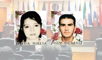 Gloria Bogotá y Jhon Ricardo Ubaté. 