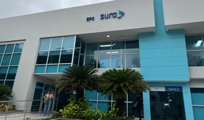 Una sede de la EPS Sura en Barranquilla. 