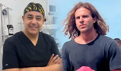 Edwin Arrieta y Daniel Sancho.