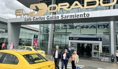 Aeropuerto El Dorado de Bogotá.