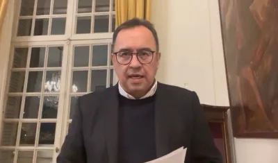 El embajador de Colombia en Francia, Alfonso Prada.