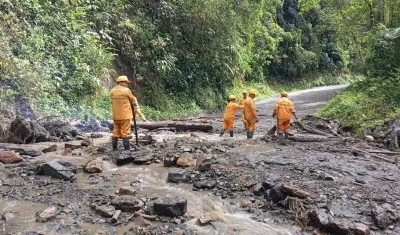 Emergencia vial por invierno