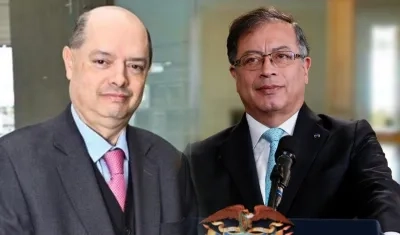 Enrique Vargas Lleras y Gustavo Petro.