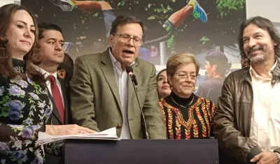 Fabio Arias, presidente de la CUT.