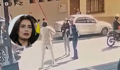 Imagen de Aida Merlano durante su fuga.