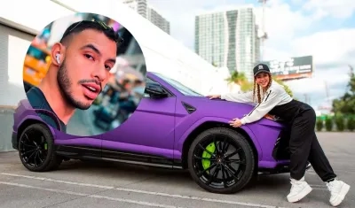 Michael Mejía, ganador del lujoso Lamborghini de Shakira. 