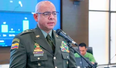 General Nicolás Zapata, Subdirector de la Policía Nacional. 