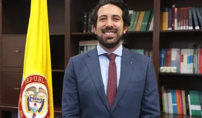 Diego Guevara, Ministro de Hacienda.