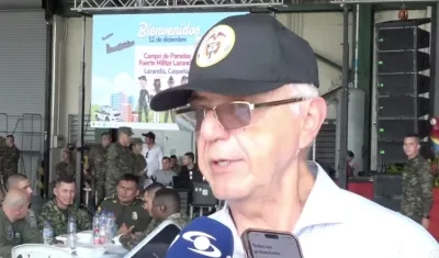 Iván Velásquez, ministro de Defensa. 