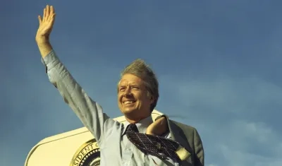 Jimmy Carter, expresidente de Estados Unidos.