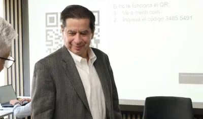 Juan Fernando Cristo, ministro del Interior.