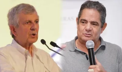 Juan Martín Caicedo y Germán Vargas Lleras.