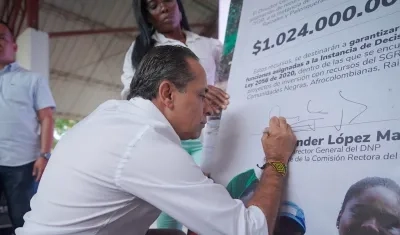 Alexander López Maya, director del Departamento Nacional de Planeación (DNP).